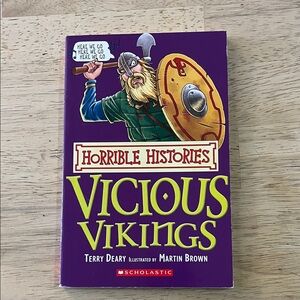 Scholastic Horrible Histories: Vicious Vikings by Terry Deary